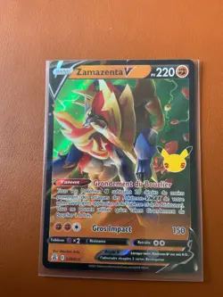 cartes Pokemon lot de 2 cartes V ultra rare de ZAMAZENTA en Francais - Image 4