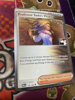 Professor Sada’s Vitality 170/182 NM Cosmos Holo Pokemon Play Prize Pack Series - Image 3