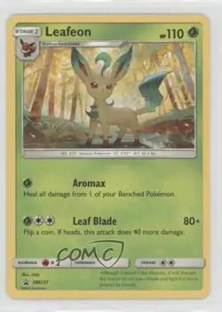 Leafeon Pokemon Sun & Moon Black Star Promo #SM237 - Image 1