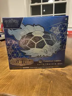Stellar Crown Pokemon Center ETB Factory Sealed Elite Trainer Box - Image 2