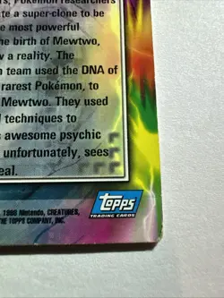 1999 Topps Pokemon Movie Edition Awakenings Non foil Mewtwo Strikes Back - Image 5