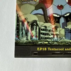 Pokemon TV Series 2 Tentacool And Tentacruel Topps EP18 Topps Blue Label - Image 5