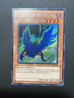 Yugioh! Blue Rose Dragon - EXVC-EN099 - Unlimited Edition NM/M - Image 1