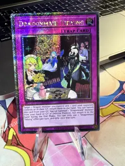 RA04-EN102 - Dragonmaid Tidying - Quarter Century Secret Rare - 1st Ed Yugioh - Image 3