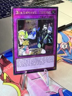 RA04-EN102 - Dragonmaid Tidying - Quarter Century Secret Rare - 1st Ed Yugioh - Image 4