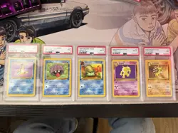 Pokemon PSA Graded Card Lot Fossil 1st Edition - Image 1