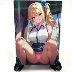 Kaguya-sama: Love Is War Ai Hayasaka Sexy Hot Anime Waifu Goddess Story Art Card - Image 2