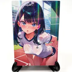 SSSS.Gridman Rikka Takarada Sexy Anime Waifu Girl Lewd Goddess Story Art Card - Image 1