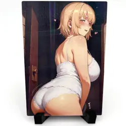 Sexy Hot Cute Anime Waifu Girl Doujin Lewd Goddess Story Holographic Art Card - Image 1