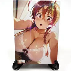 Highschool of the Dead Rei Miyamoto Sexy Anime Waifu Girl Goddess Story Art Card - Image 2
