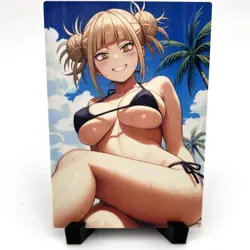 My Hero Academia Himiko Toga Sexy Anime Waifu Girl Lewd Goddess Story Art Card - Image 1