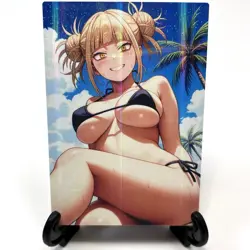 My Hero Academia Himiko Toga Sexy Anime Waifu Girl Lewd Goddess Story Art Card - Image 2