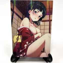 Sword Art Online Kirigaya Suguha Sexy Anime Waifu Girl Goddess Story Art Card - Image 2