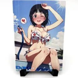 Sword Art Online Kirigaya Suguha Sexy Bikini Anime Waifu Goddess Story Art Card - Image 1