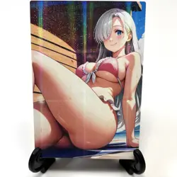 The Seven Deadly Sins Elizabeth Liones Sexy Anime Waifu Girl Goddess Story Card - Image 1
