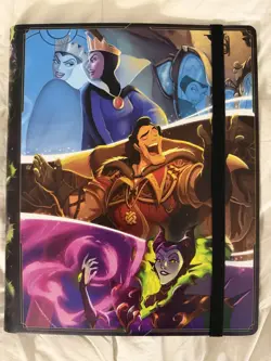 Disney Lorcana The First Chapter Binder - Brand New - Holds 252 Cards - Image 1