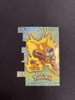 Alakazam #65 Pokemon The Movie 2000 Topps DIE CUT Chase EV9 of 12 - Image 3