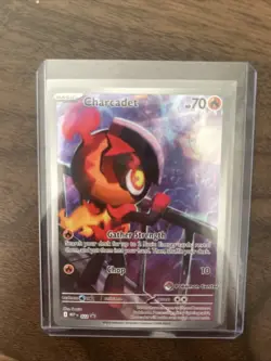 Charcadet Phantasmal Flames Pokemon Center Promo Stamped - Image 1