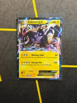 Zekrom EX BW38 - Pokemon TCG Black & White Promo Ultra Rare Card HP/DMG - Image 1