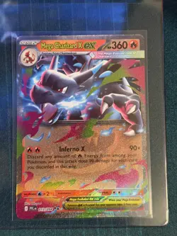 Mega Charizard X EX Double Rare Card 13/94 Pokemon Phantasmal Flames NM/M - Image 1