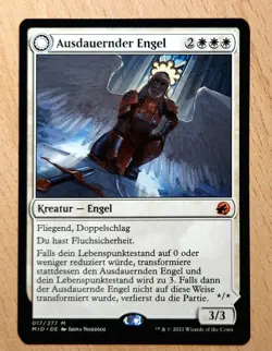 MTG Magic: Ausdauernder Engel, Engelhafte Vollstreckerin,Enduring Angel DEUTSCH - Image 1
