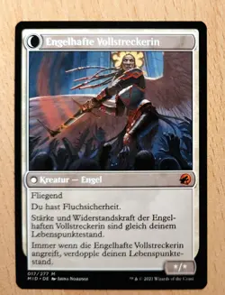 MTG Magic: Ausdauernder Engel, Engelhafte Vollstreckerin,Enduring Angel DEUTSCH - Image 2