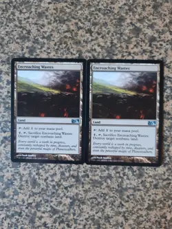 MTG 2 x Encroaching Wastes - core set 2014 - Image 1