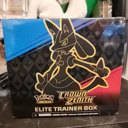 Pokemon TCG Crown Zenith Elite Trainer Box ETB Factory Sealed NEW *See Photos* - Image 1