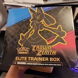 Pokemon TCG Crown Zenith Elite Trainer Box ETB Factory Sealed NEW *See Photos* - Image 2