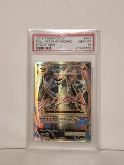 (AUS) Pokemon TCG 2016 XY Evolutions Mega Charizard 101/108 PSA 10 - Image 1
