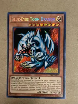 Blue-Eyes Toon Dragon - SRL-EN000 - Secret Rare - Unlimited 2020 - Image 1