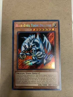 Blue-Eyes Toon Dragon - SRL-EN000 - Secret Rare - Unlimited 2020 - Image 1