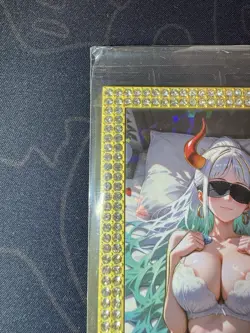 Goddess Yamato Diamond Numbered Metal Card Waifu Doujin Case Prize One Piece YHT - Image 2