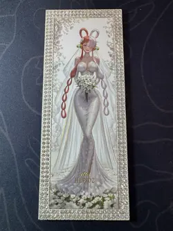 Goddess Wedding Bride Uta Diamond Card Metal Waifu Doujin Numbered One Piece - Image 1