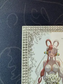 Goddess Wedding Bride Uta Diamond Card Metal Waifu Doujin Numbered One Piece - Image 3