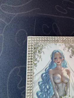 Goddess Wedding Bride Vivi Diamond Card Metal Waifu Doujin Numbered One Piece - Image 2