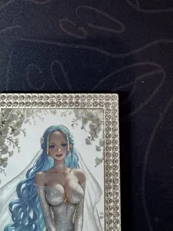 Goddess Wedding Bride Vivi Diamond Card Metal Waifu Doujin Numbered One Piece - Image 3