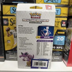NEW Pokemon Mewtwo Mayhem Theme Deck XY Evolutions TCG 60 Card 2016 Sealed - Image 3