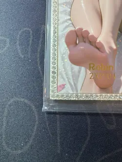 Goddess Robin Diamond Numbered Metal Card Waifu Doujin Case Prize One Piece - Image 5