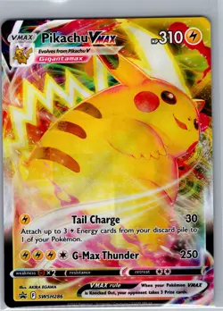 Pikachu VMAX SWSH286 SWSH: Sword & Shield Promo Cards - Pokemon Card - NM - Image 1