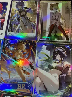 Waifu Bikini 9 x Goddess Doujin Cards Genshin Impact Under The Nightgown #2 - Image 3