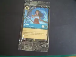 PSL Disney Lorcana Promo Card Moana 2 Adventurers on Land and Sea 26/P2 Sealed - Image 1
