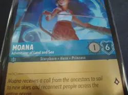PSL Disney Lorcana Promo Card Moana 2 Adventurers on Land and Sea 26/P2 Sealed - Image 5
