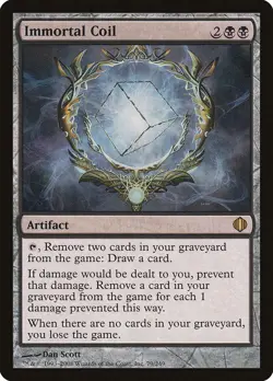 Immortal Coil [Shards of Alara] Magic MTG - Image 1