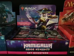 Magic The Gathering 6x KAMIGAWA NEON DYNASTY New Sealed SET Booster Packs MTG - Image 2