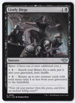 Lively Dirge U Outlaws of Thunder Junction 93 NM - Image 1