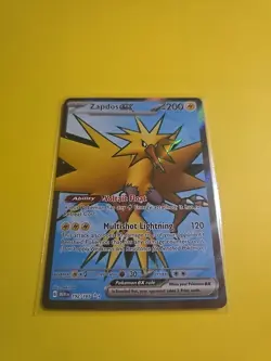 Pokemon TCG Zapdos ex Scarlet & Violet-151 192/165 Holo Ultra Rare - Image 2