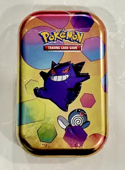 Pokemon TCG: Scarlet & Violet 151 Mini Tin Gengar & Poliwag- SEALED - Image 1