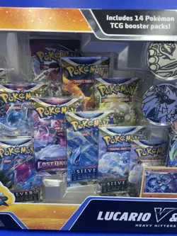 Pokemon TCG Lucario V & Tyranitar V Heavy Hitters Premium Collection New NIB 820650856716 - Image 3