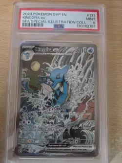 Kingdra ex SVP 131 - Shrouded Fable Black Star Promo - Pokemon TCG - PSA 9 Mint - Image 1